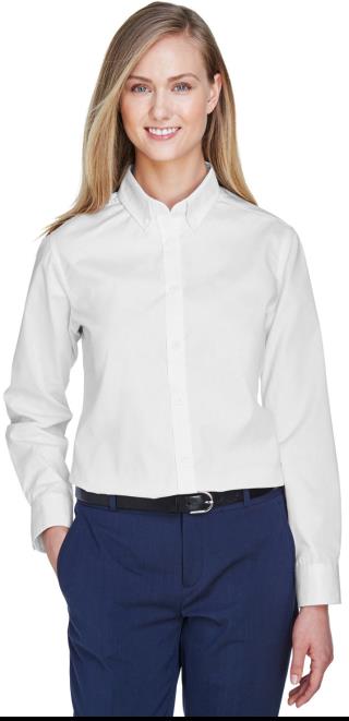 78193 - Ladies' Operate Long Sleeve Twill Shirt