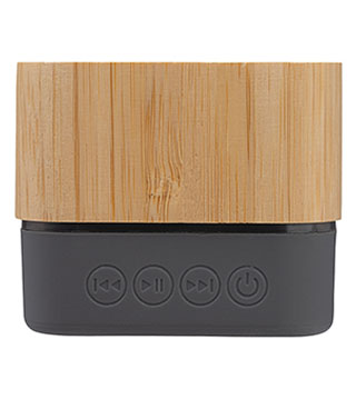 Cadence Bamboo Wireless Light-Up Speaker