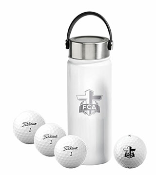 4-Ball Metal Water Bottle