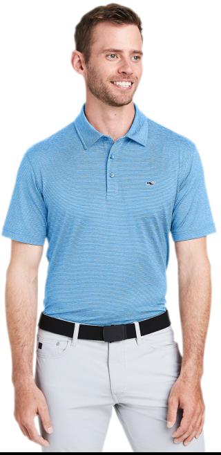 Men's Destin Stripe Sankaty Polo