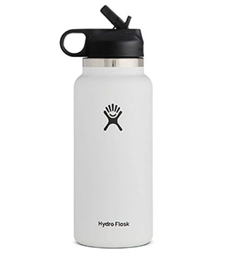 ICOL-B-027 - HydroFlask 32oz Bottle - White