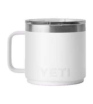 ICOL-B-031 - 14 oz. Yeti Coffee Mug - White