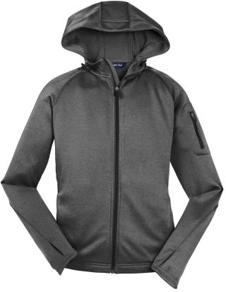 L248 - Ladies' Tech Fleece Full-Zip Hooded Jacket