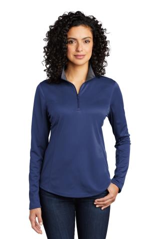 LK584 - Ladies Silk Touch 1/4-Zip