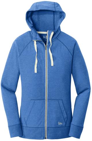 LNEA122 - Ladies' Sueded Cotton Full-Zip Hoodie