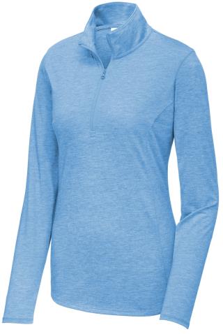 LST407 - Ladies Tri-Blend 1/4-Zip Pullover