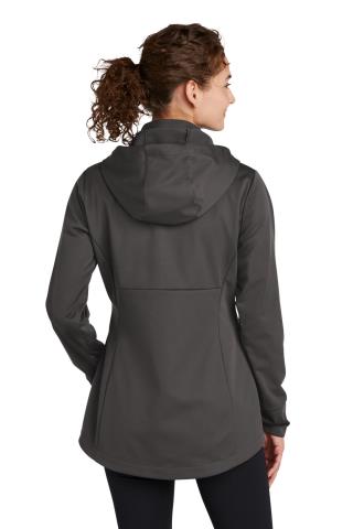 Ladies Hooded Soft Shell Jacket