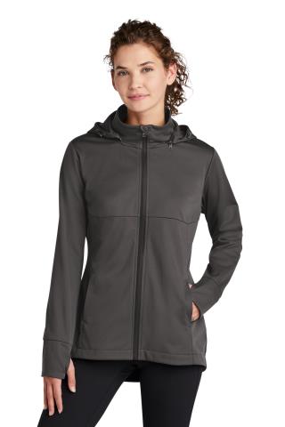 Ladies Hooded Soft Shell Jacket