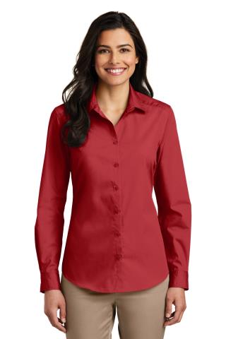 Ladies' Long Sleeve Carefree Shirt