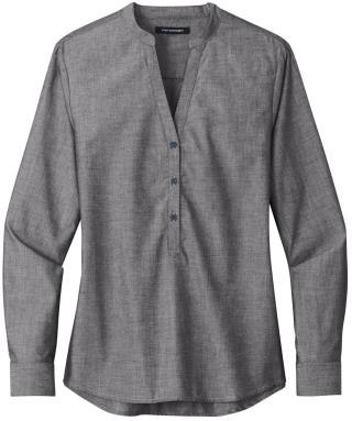 LW382 - Ladies Long Sleeve Chambray Easy Care Shirt