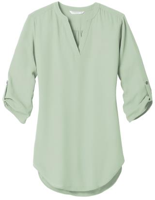 LW701 - Ladies' 3/4- Sleeve Tunic Blouse