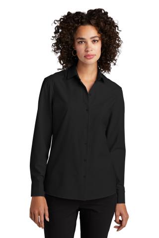 Women's Long Sleeve Stretch Woven Shirt