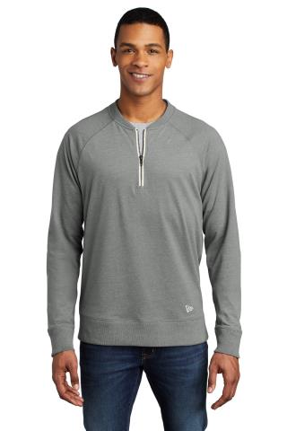 Sueded 1/4-Zip Pullover