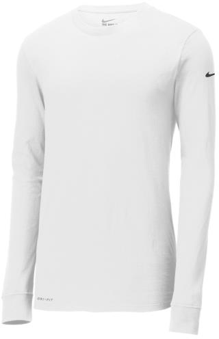 NKBQ5230 - Dri-FIT Cotton/Poly Long-Sleeve Tee